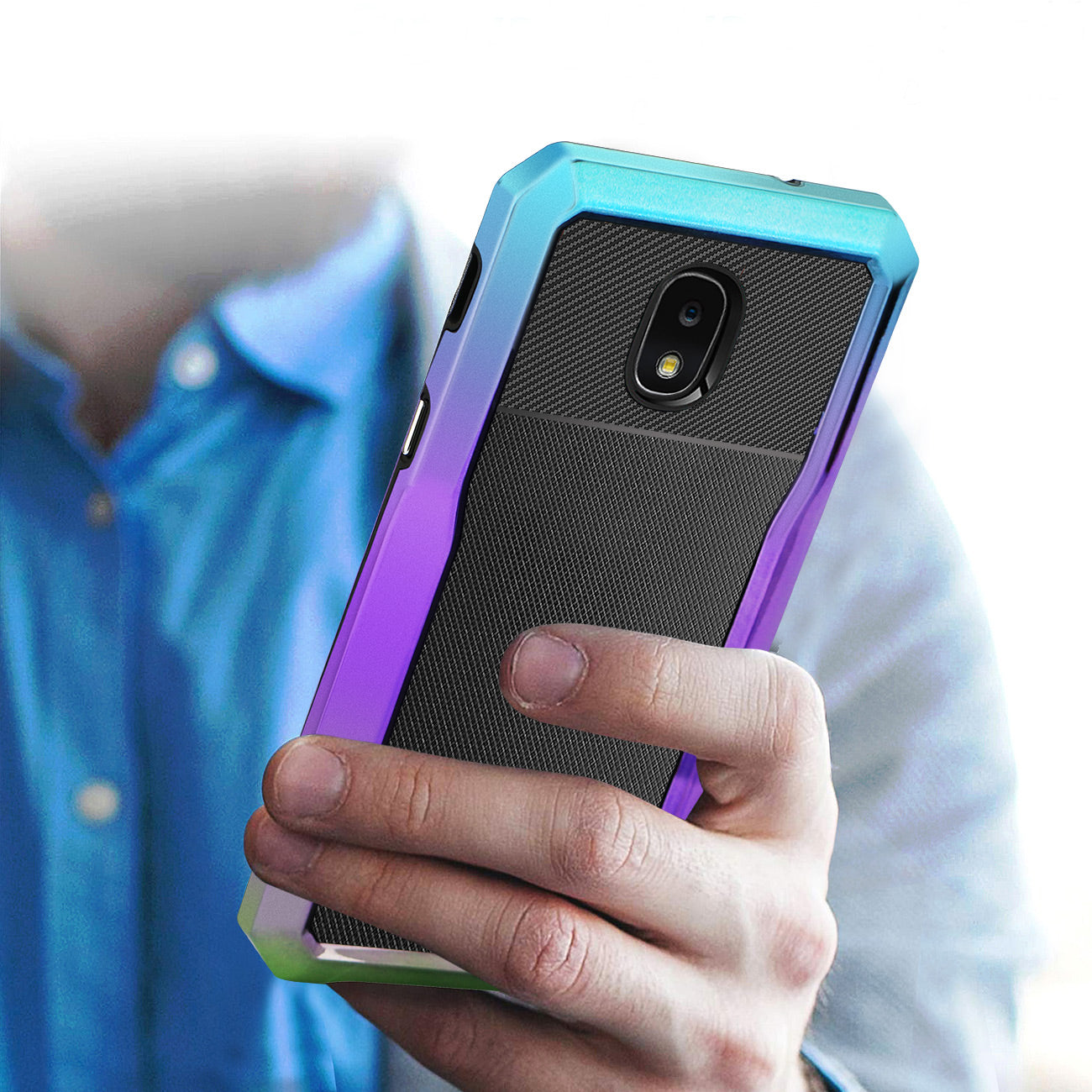 Reiko SAMSUNG GALAXY J3 (2018) Full Coverage Shockproof Case In Mix