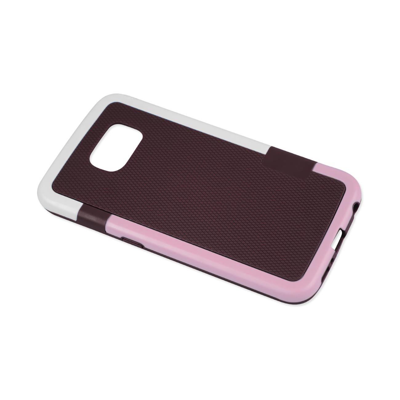 Case Colorful Braided Samsung Galaxy S6 Brown Color