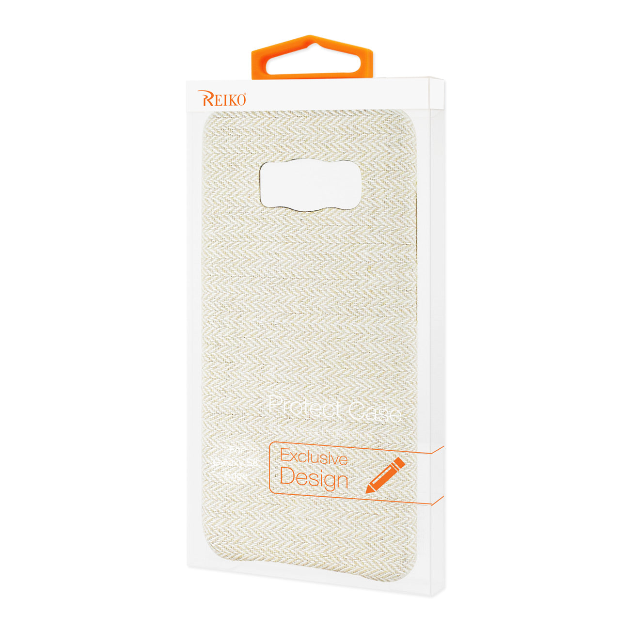 SAMSUNG GALAXY S8 EDGE/S8 Plus HERRINGBONE FABRIC IN BEIGE