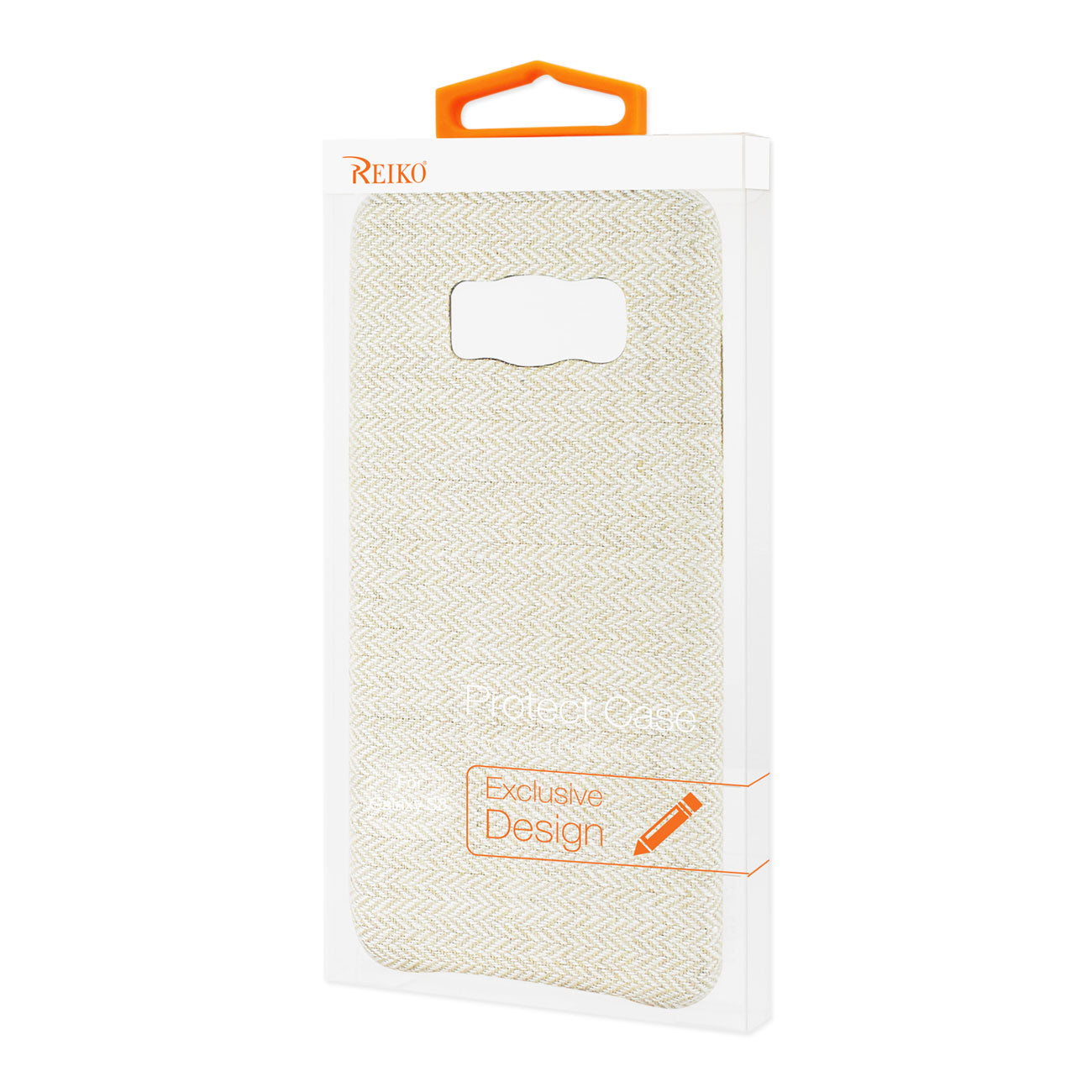 Samsung Galaxy S8 Herringbone Fabric In Beige