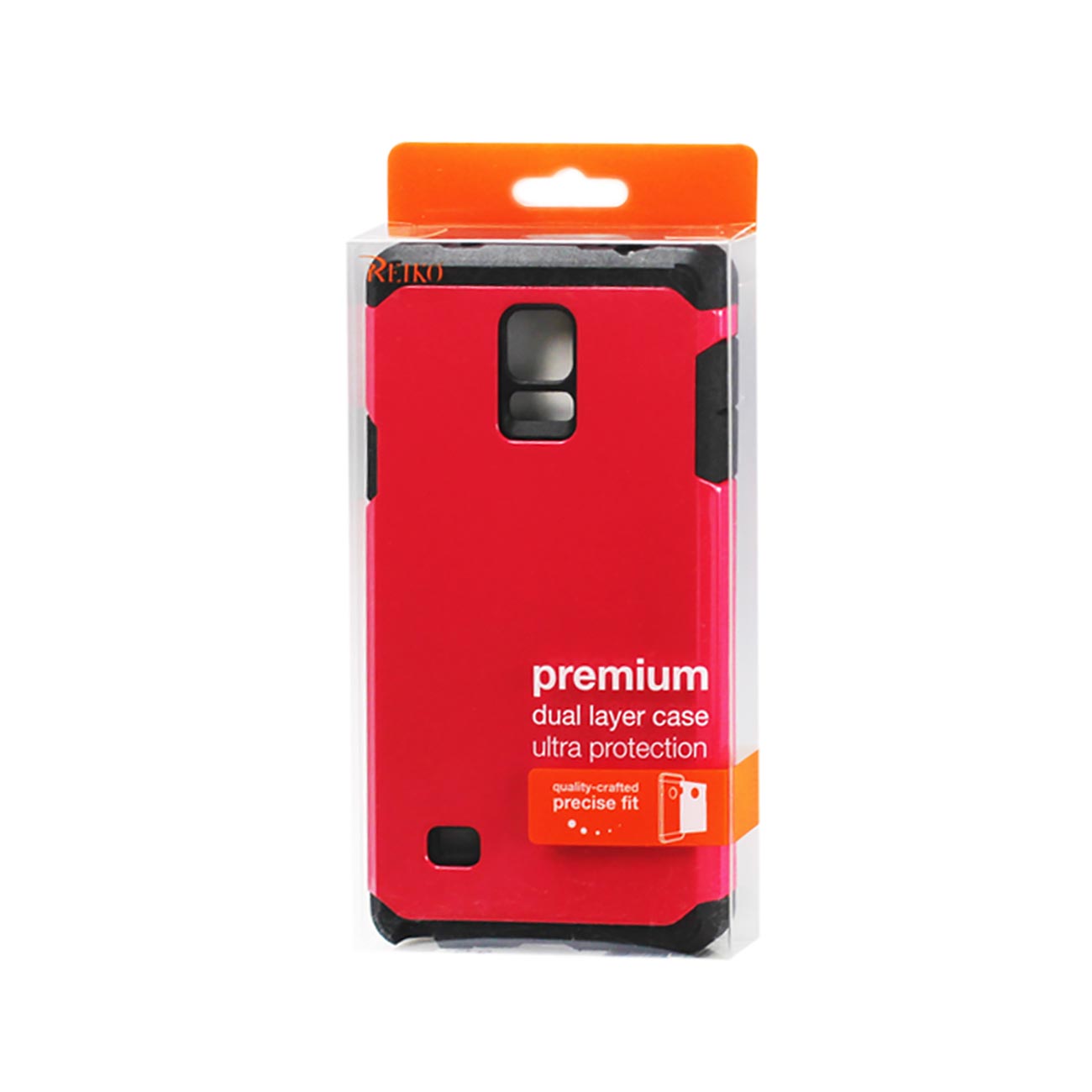 SAMSUNG GALAXY NOTE 4 SLIM ARMOR HYBRID TOUGH CASE IN HOT PINK