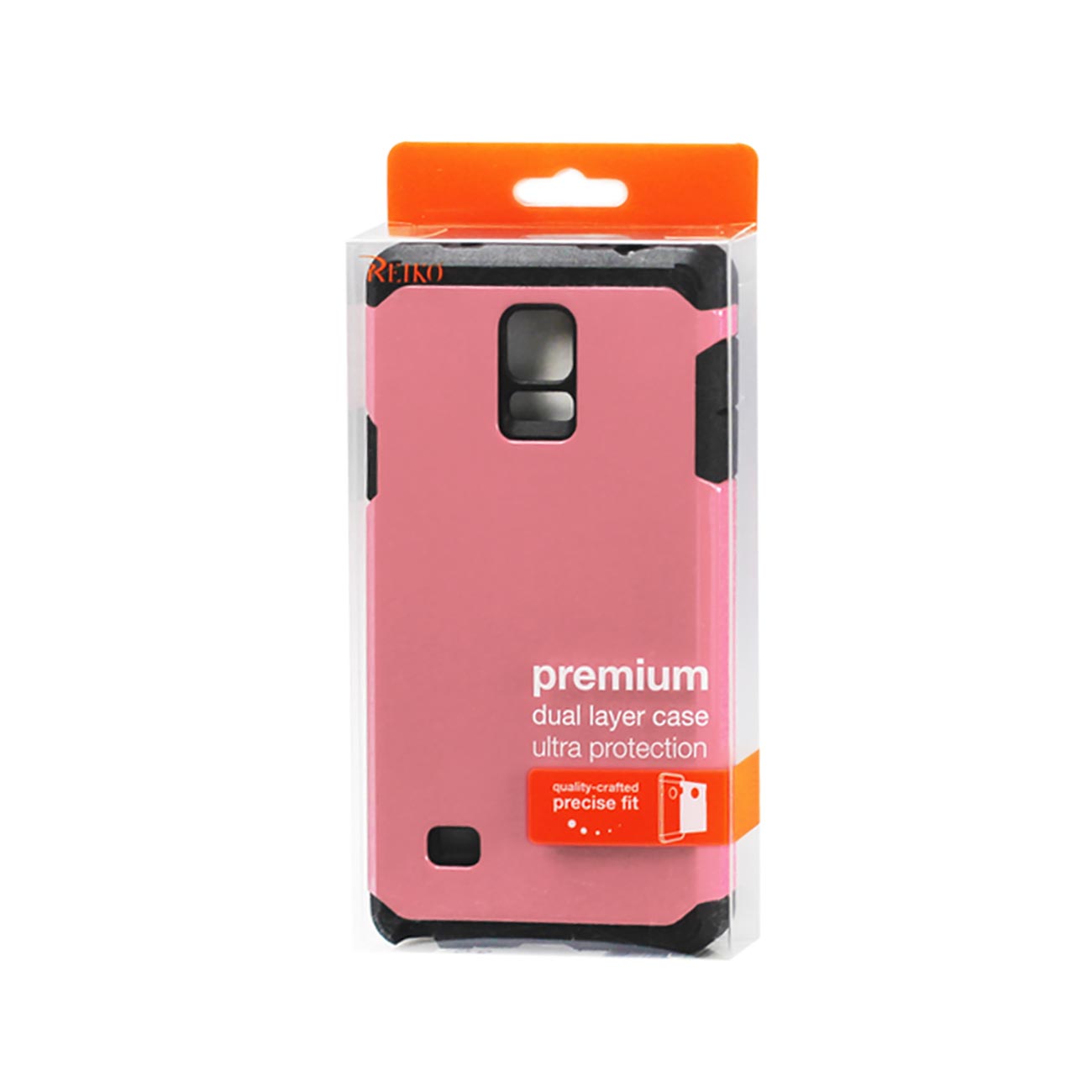 Samsung Galaxy Note 4 Slim Armor Hybrid Tough Case In Pink
