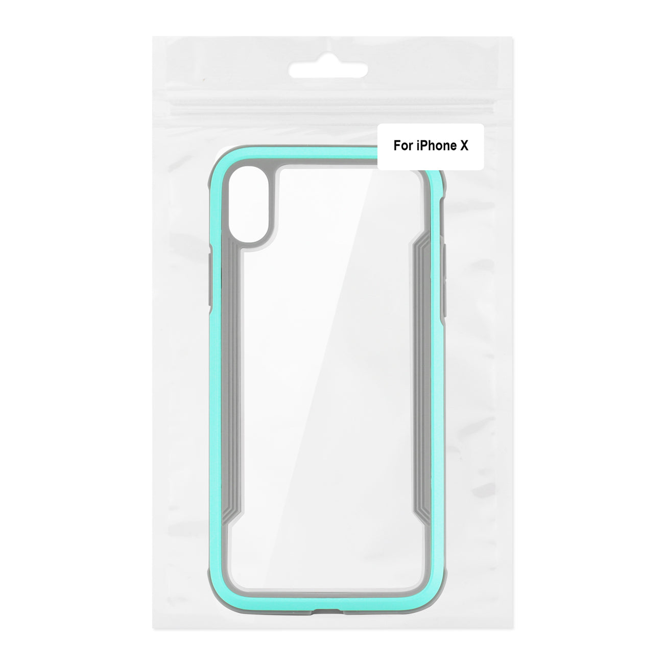 Case Defense Shield Apple iPhone X Blue Color