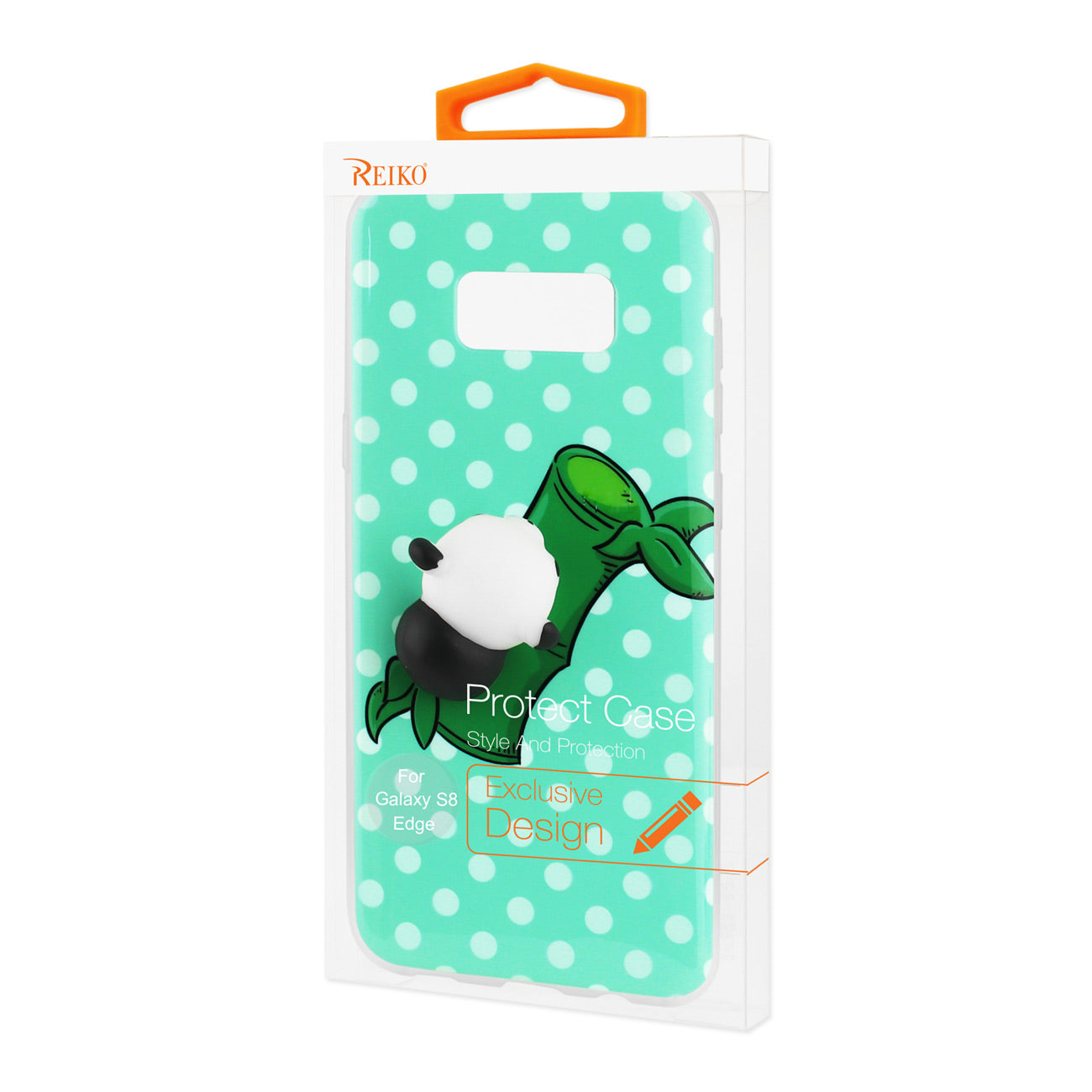Samsung Galaxy S8 EDGE/S8 Plus TPU Design Case With 3D Soft Silicone Poke Squishy Panda