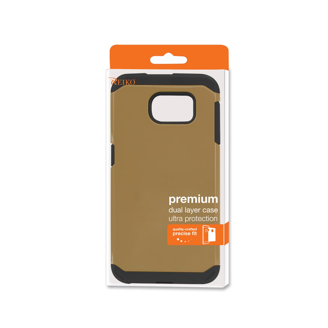 Samsung Galaxy S6 Slim Armor Hybrid Tough Case In Gold
