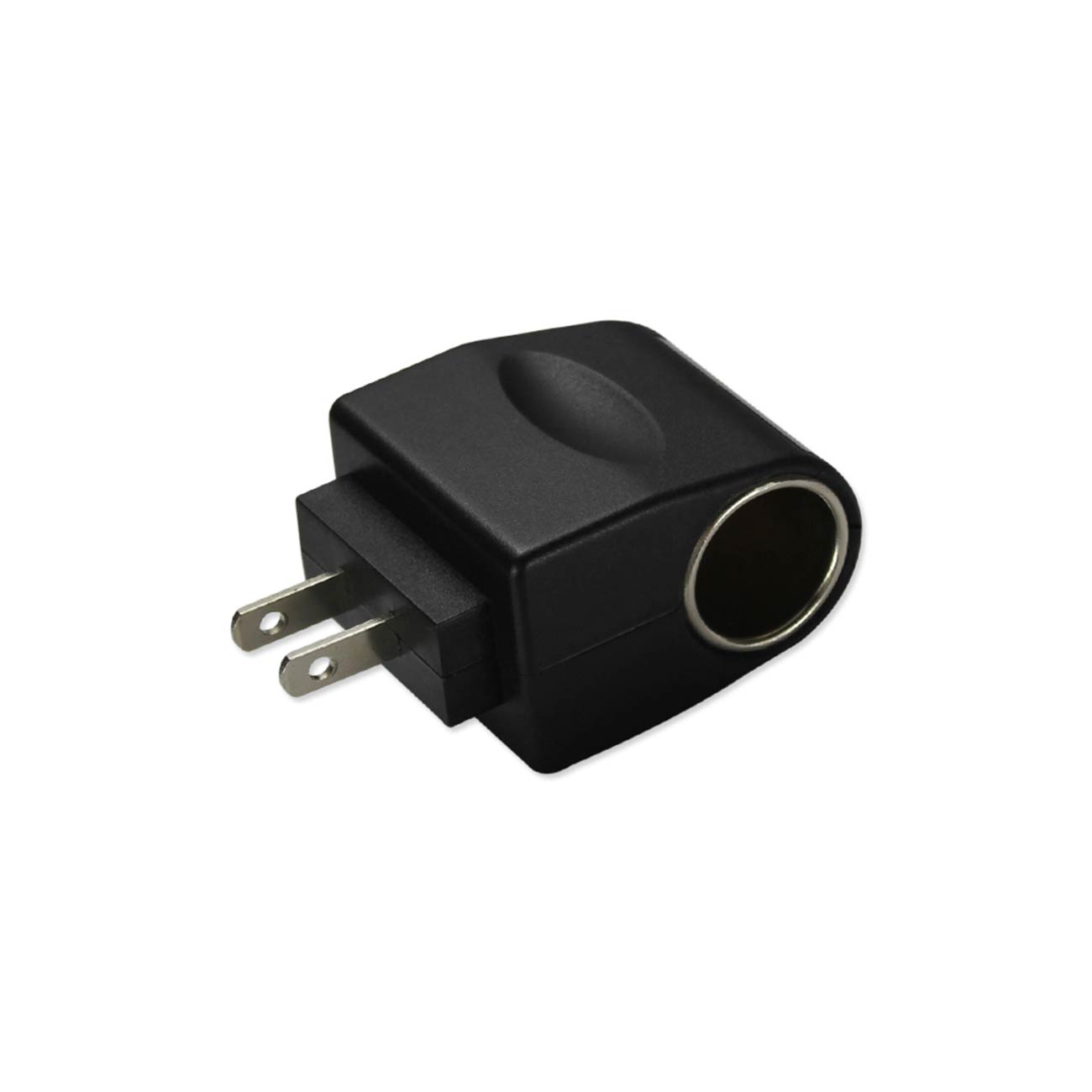 Adapter Wall Car Charger AC To DC 650MAh Black Color