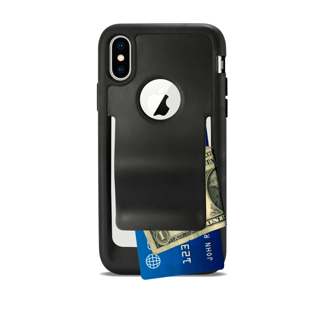iPhone X/iPhone XS Belt Clip Polymer Case In Black