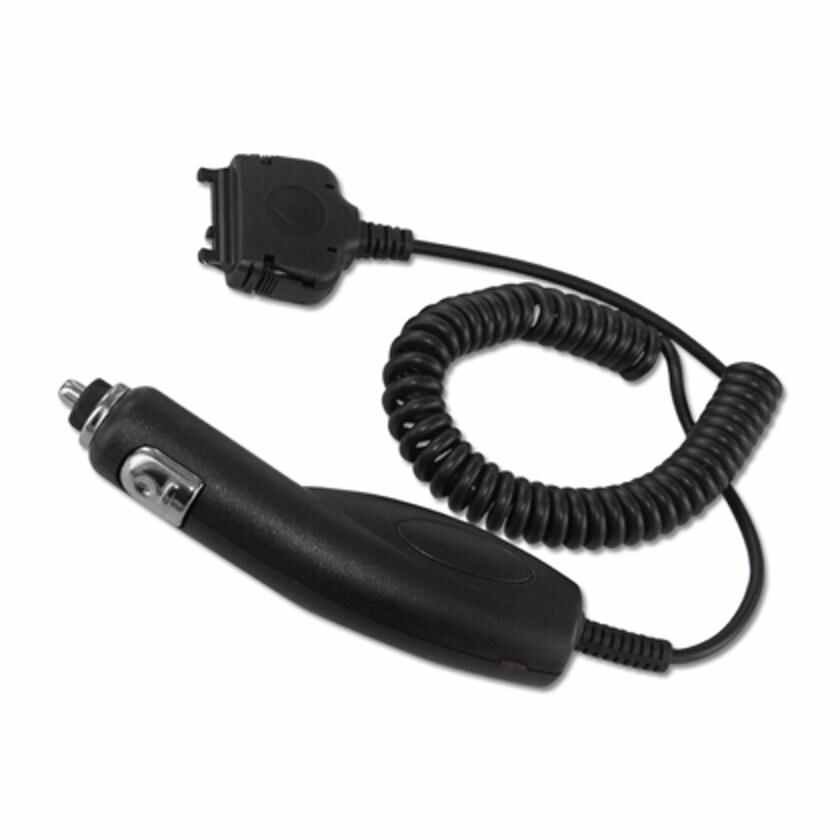 Car Charger With Built In USB Cable Reiko Motorola I730 Black Color