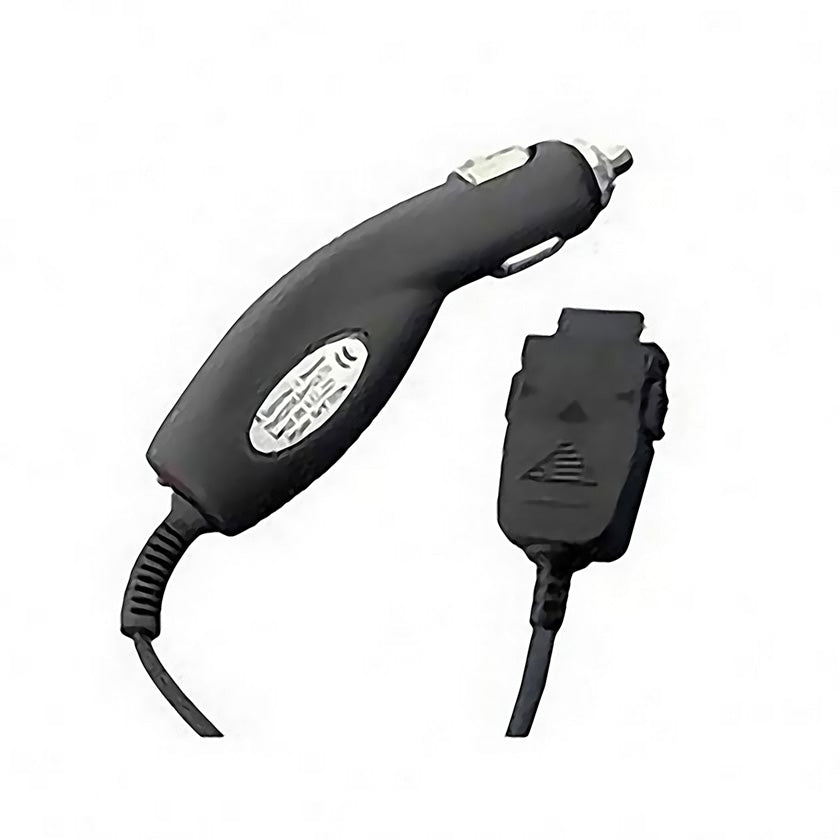 Car Charger With Built In USB Cable Reiko Sanyo 8200 Black Color