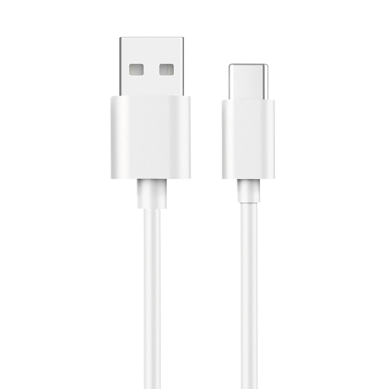 Car Charger Type C With Built In Cable 3Ft Reiko Portable White Color