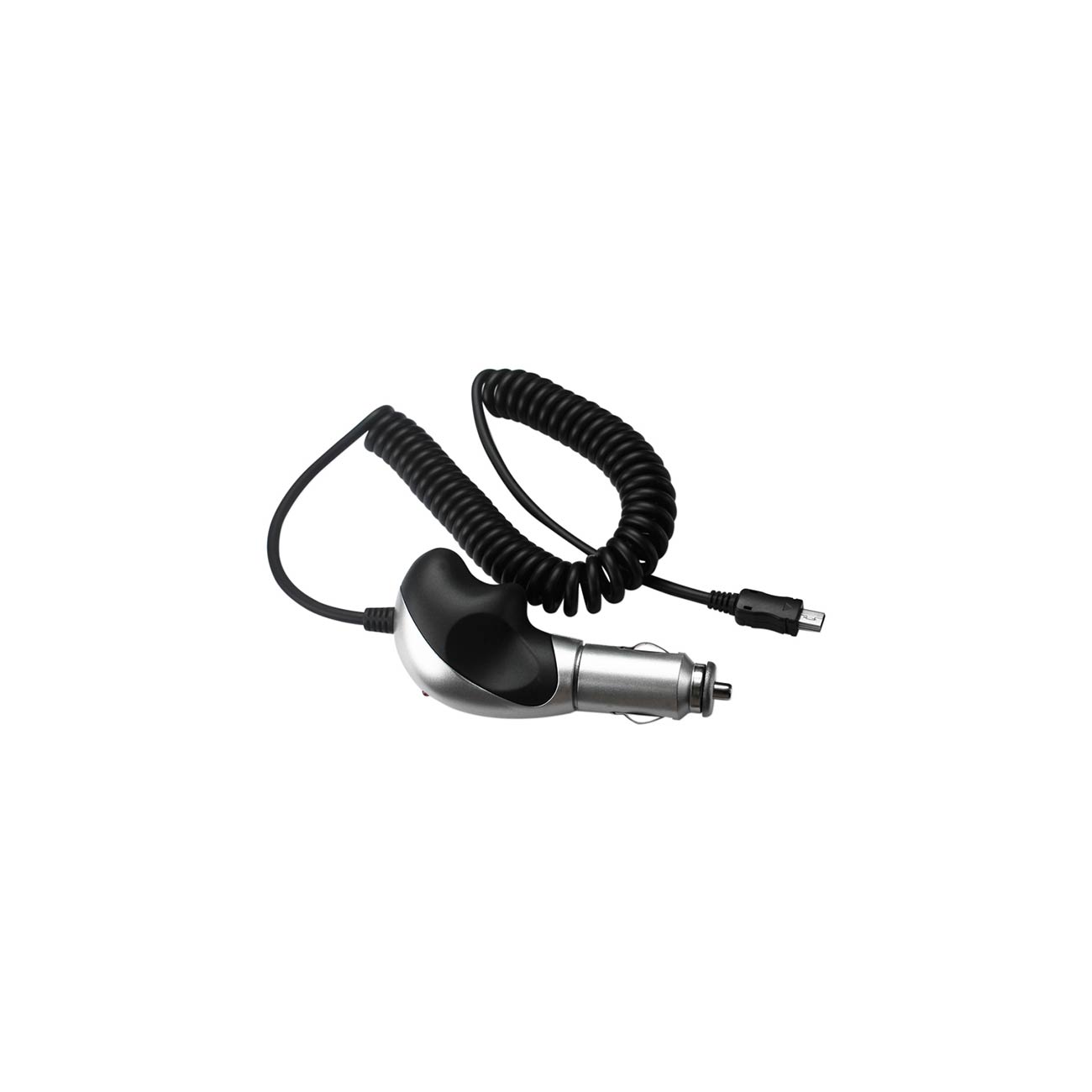 Reiko Micro USB Heavy Duty Wired Car Charger In Black