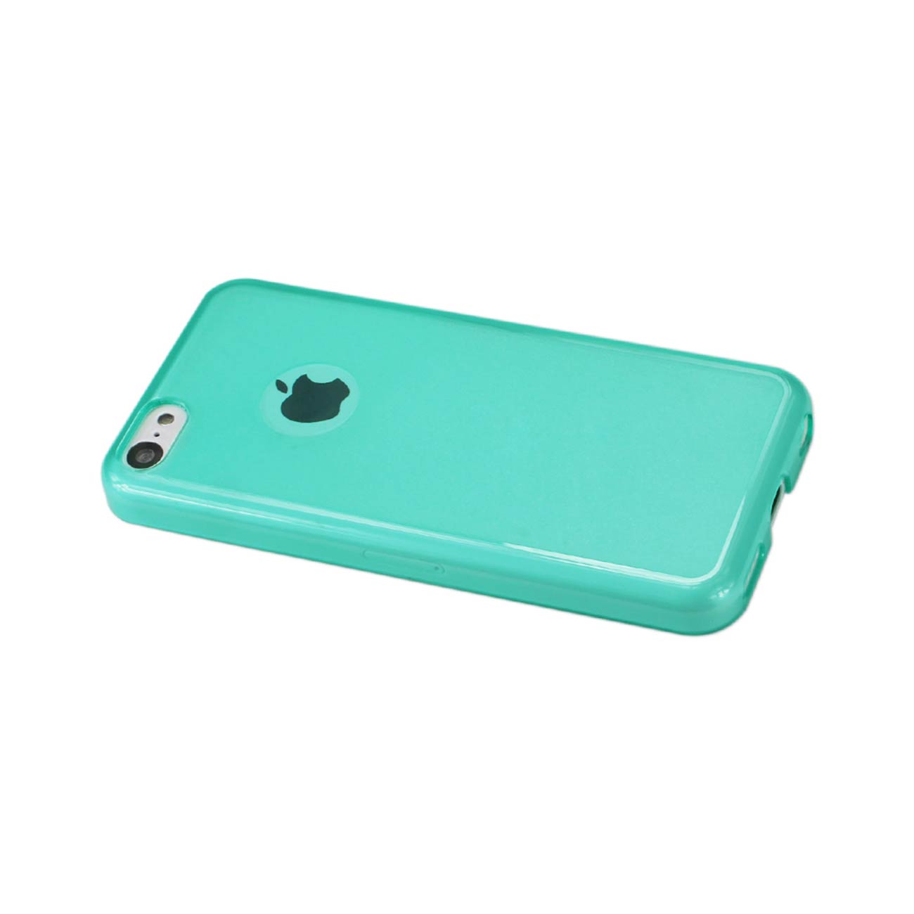 iPhone 5C Semi Clear Candy Case In Green