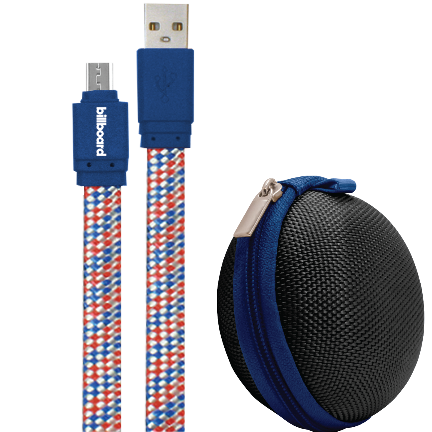 Cable Micro USB Sync & Charge 6' Blue Color