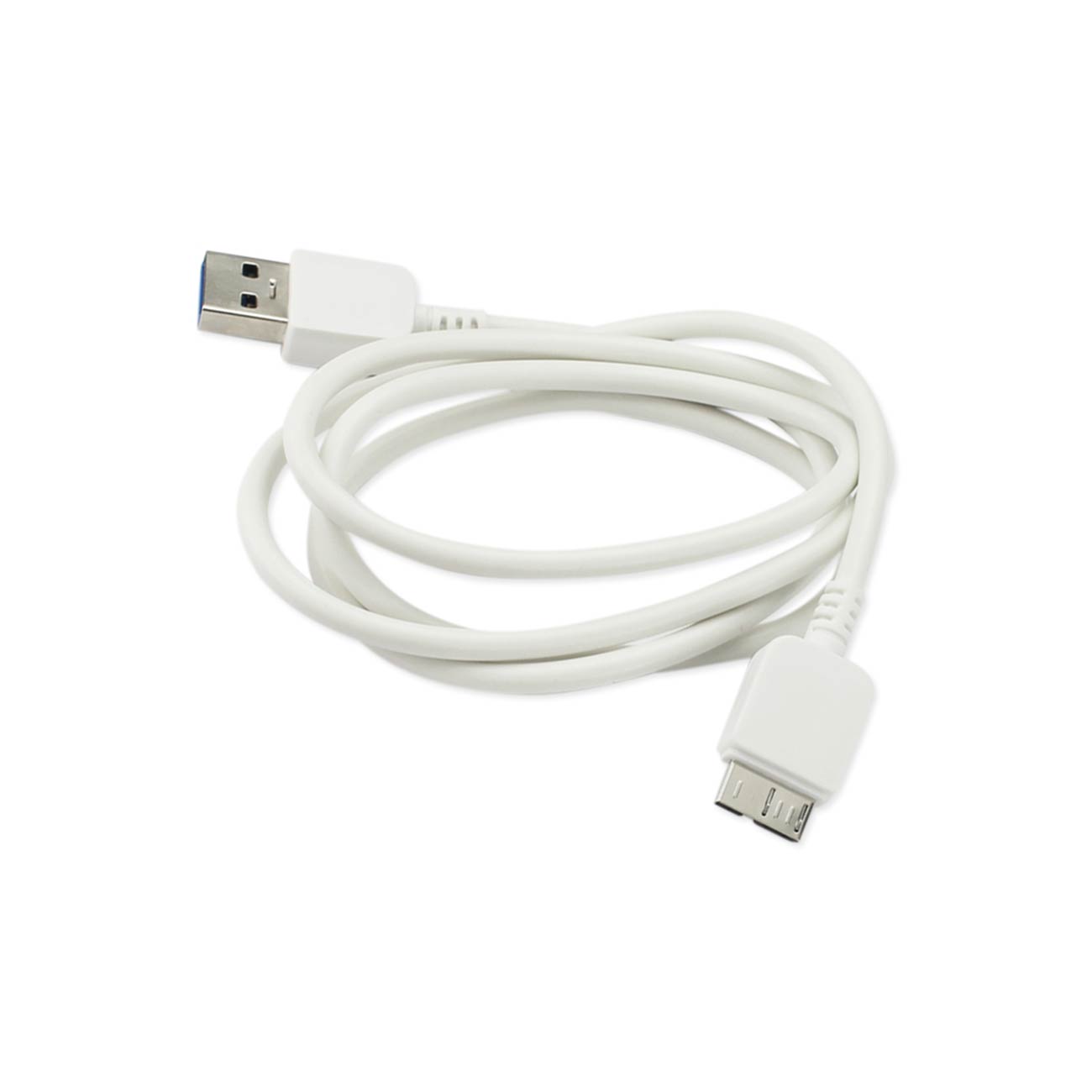 Data Cable USB Samsung Galaxy S5 1.7Ft White Color