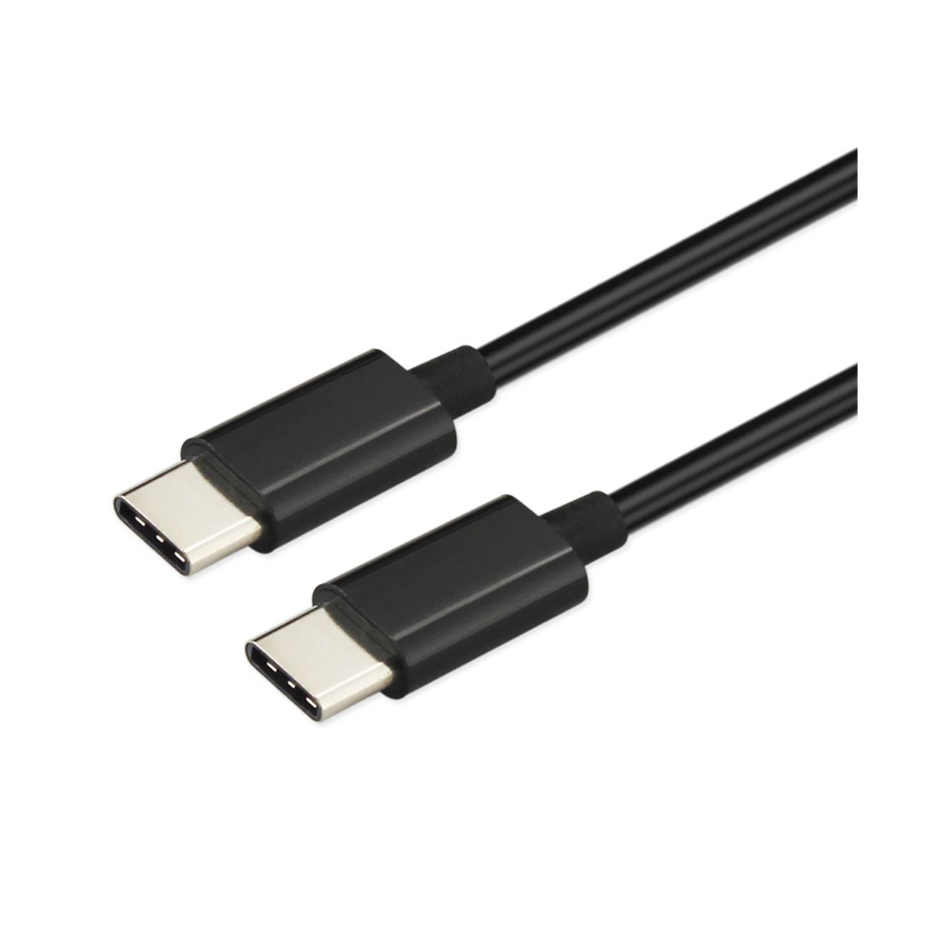 Data Cable USB C To Type C Charge And Sync 3Ft Black Color
