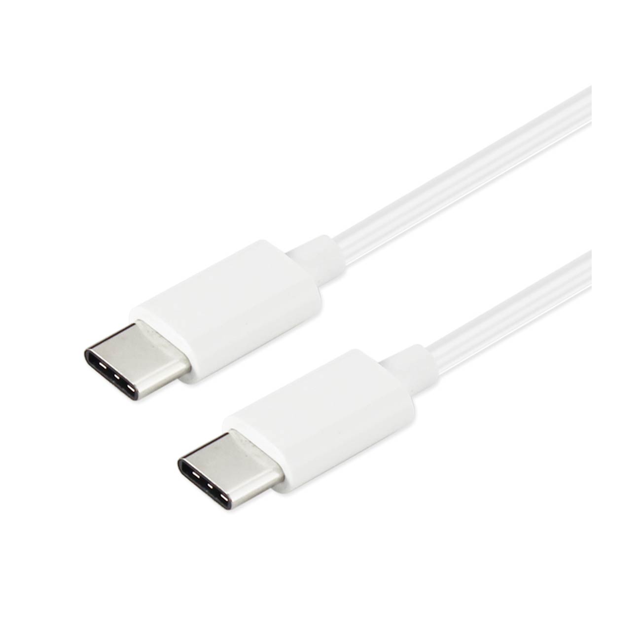 Data Cable USB C To Type C Charging And Sync 3.3Ft White Color