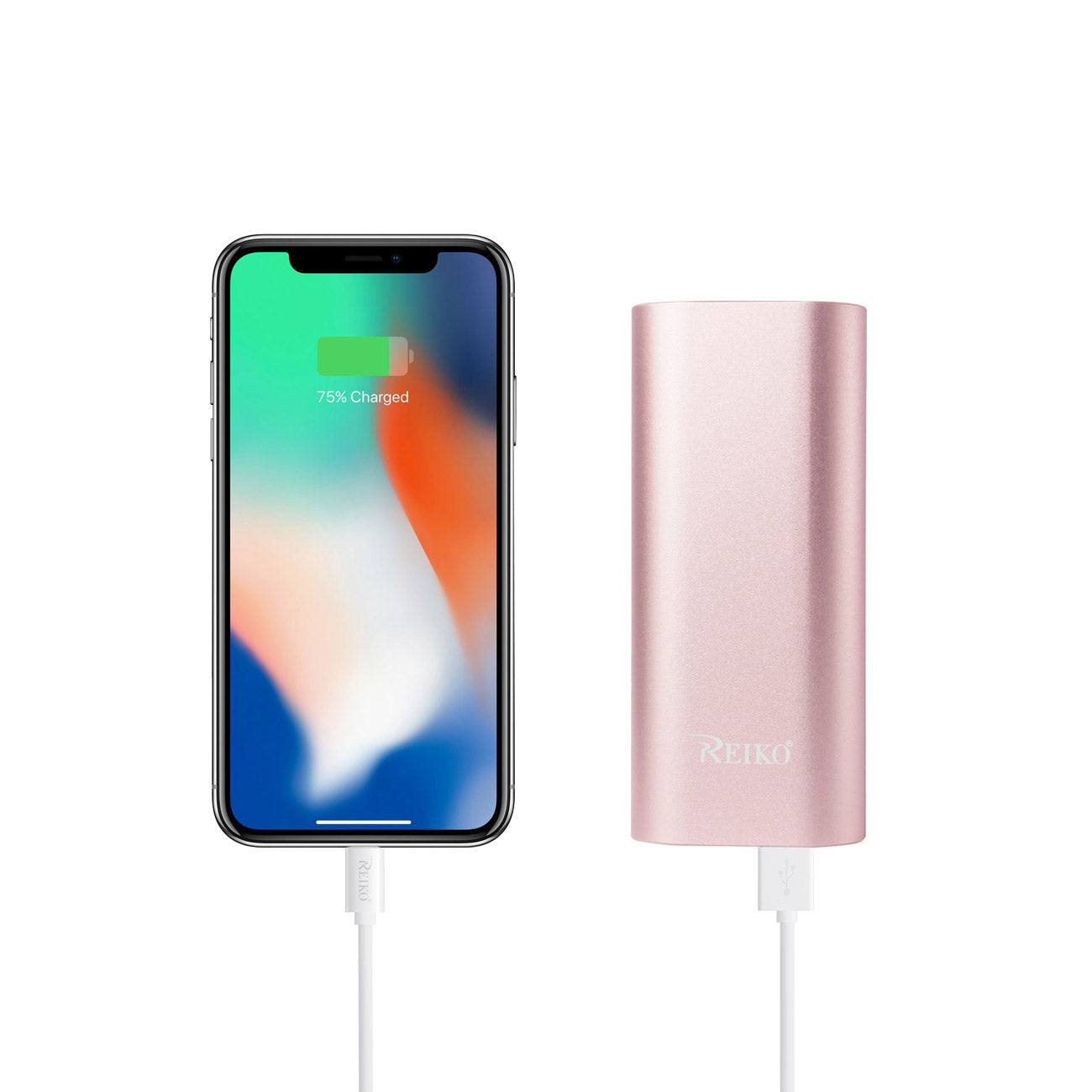 Data Cable USB iPhone Lighting Certified 6Ft White Color