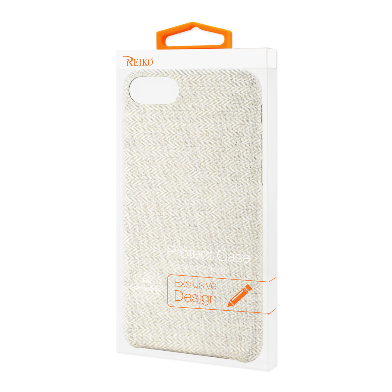 Case Herringbone Fabric iPhone 7/ 8/ SE2 Beige Color