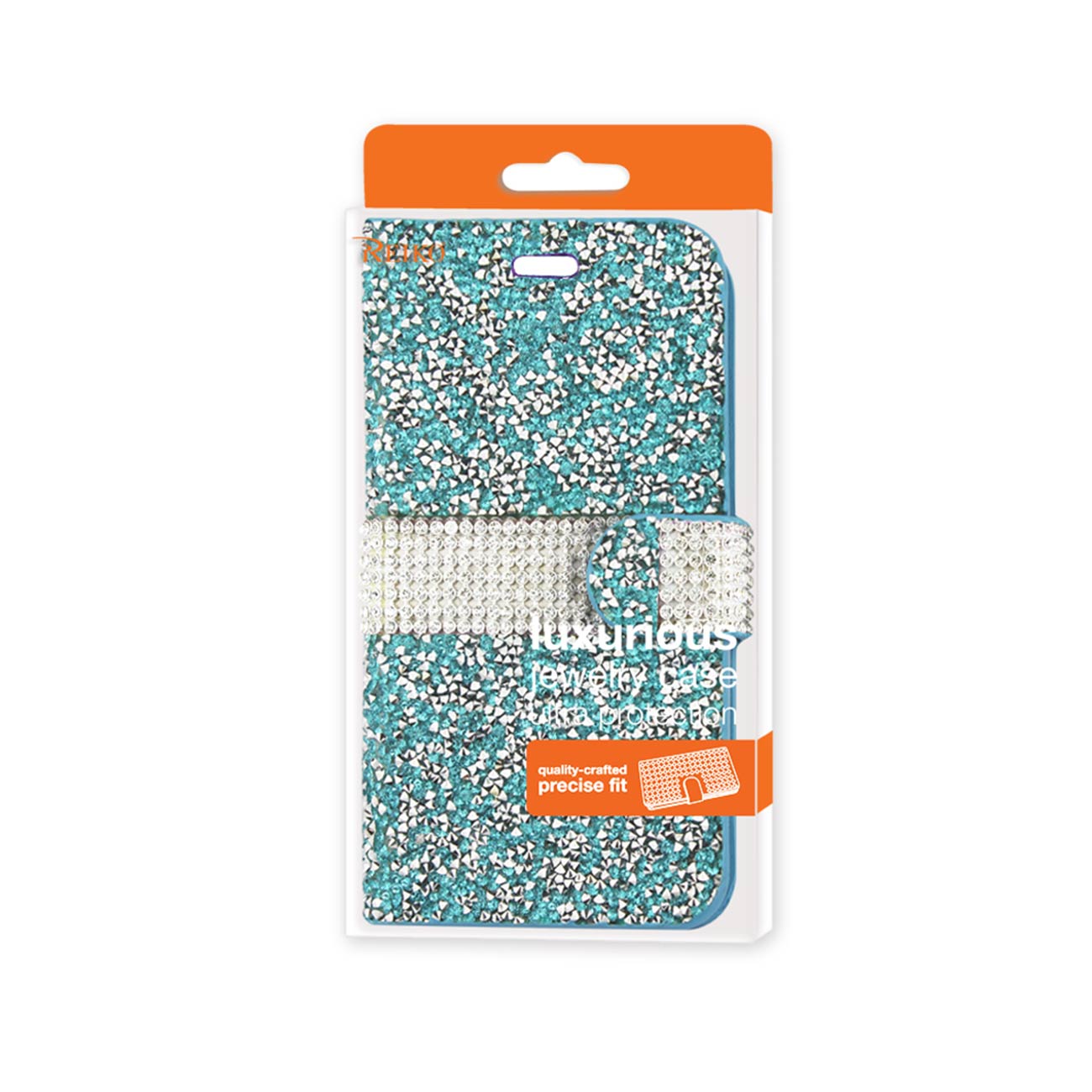 Wallet Case Diamond Rhinestone iPhone 6 Purple Color