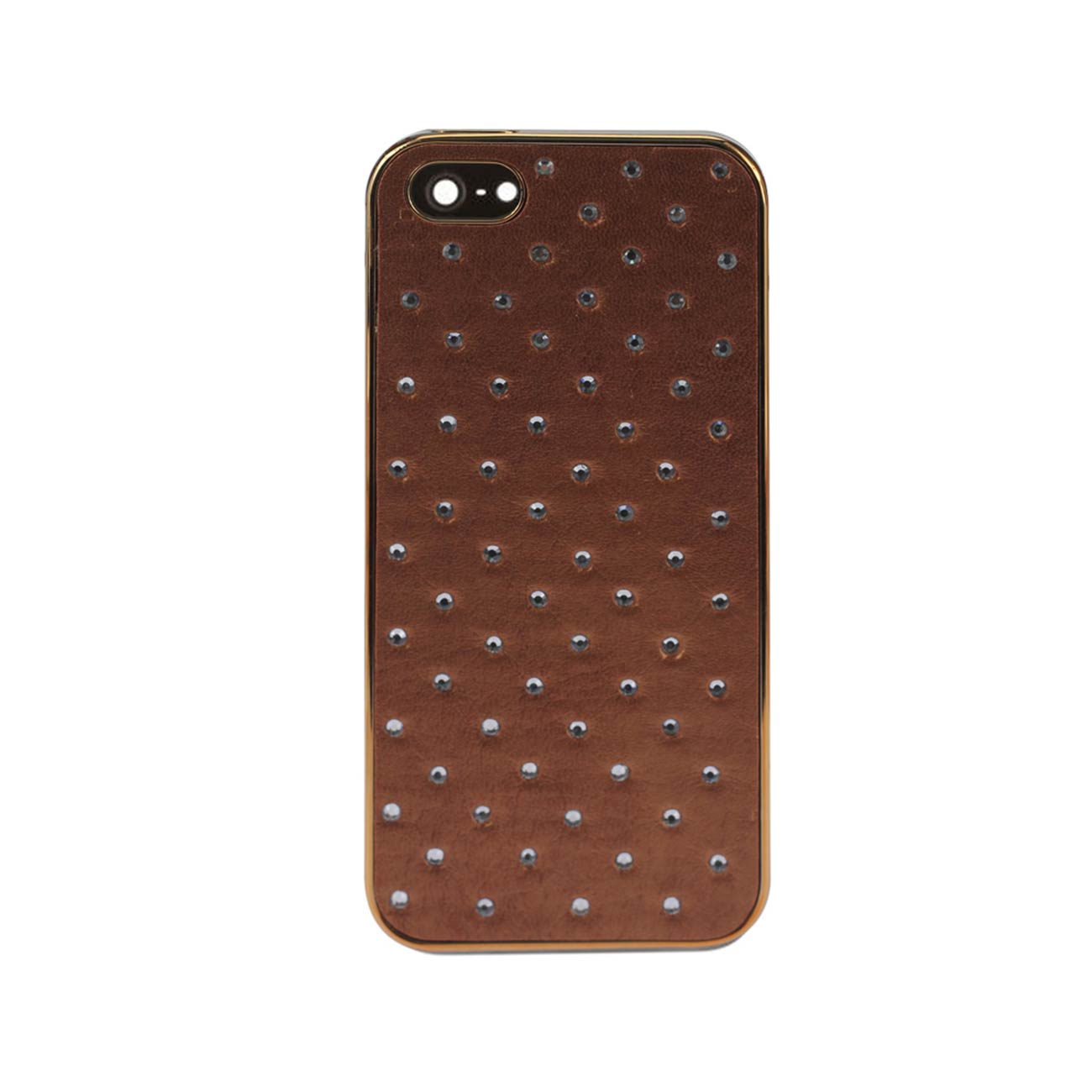 Case Jewelry Diamond Studs iPhone 5/ 5S/ SE Orange Color
