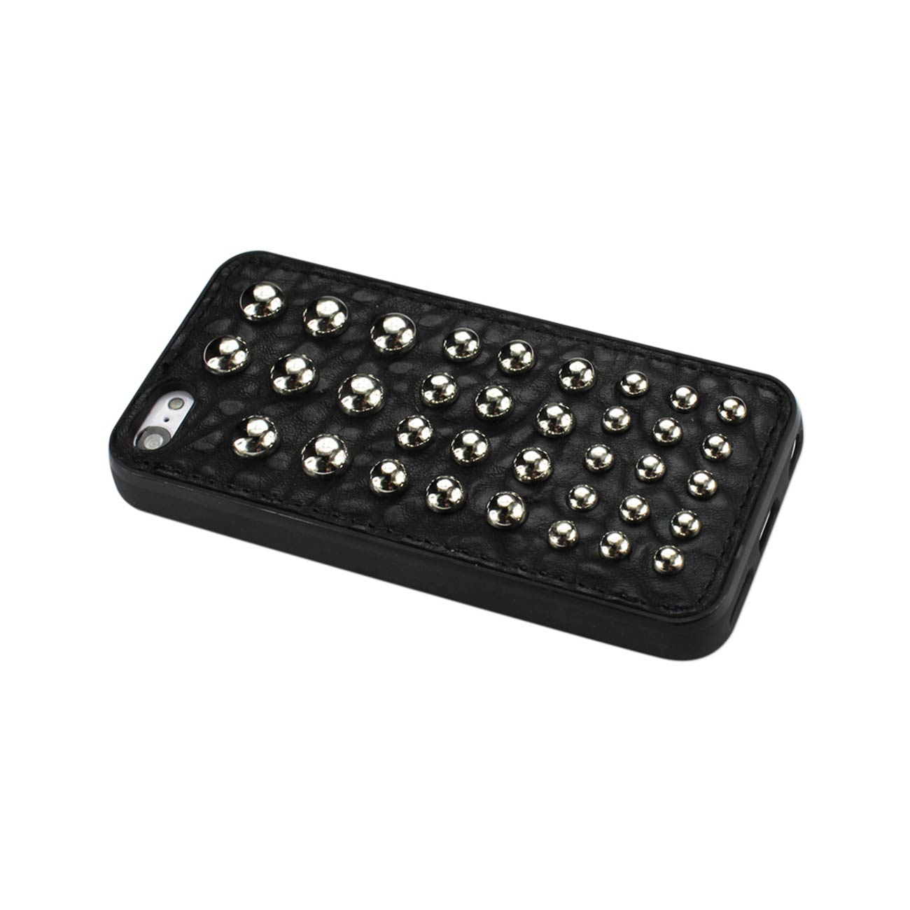 iPhone 5C Sphere Studded Case In Black