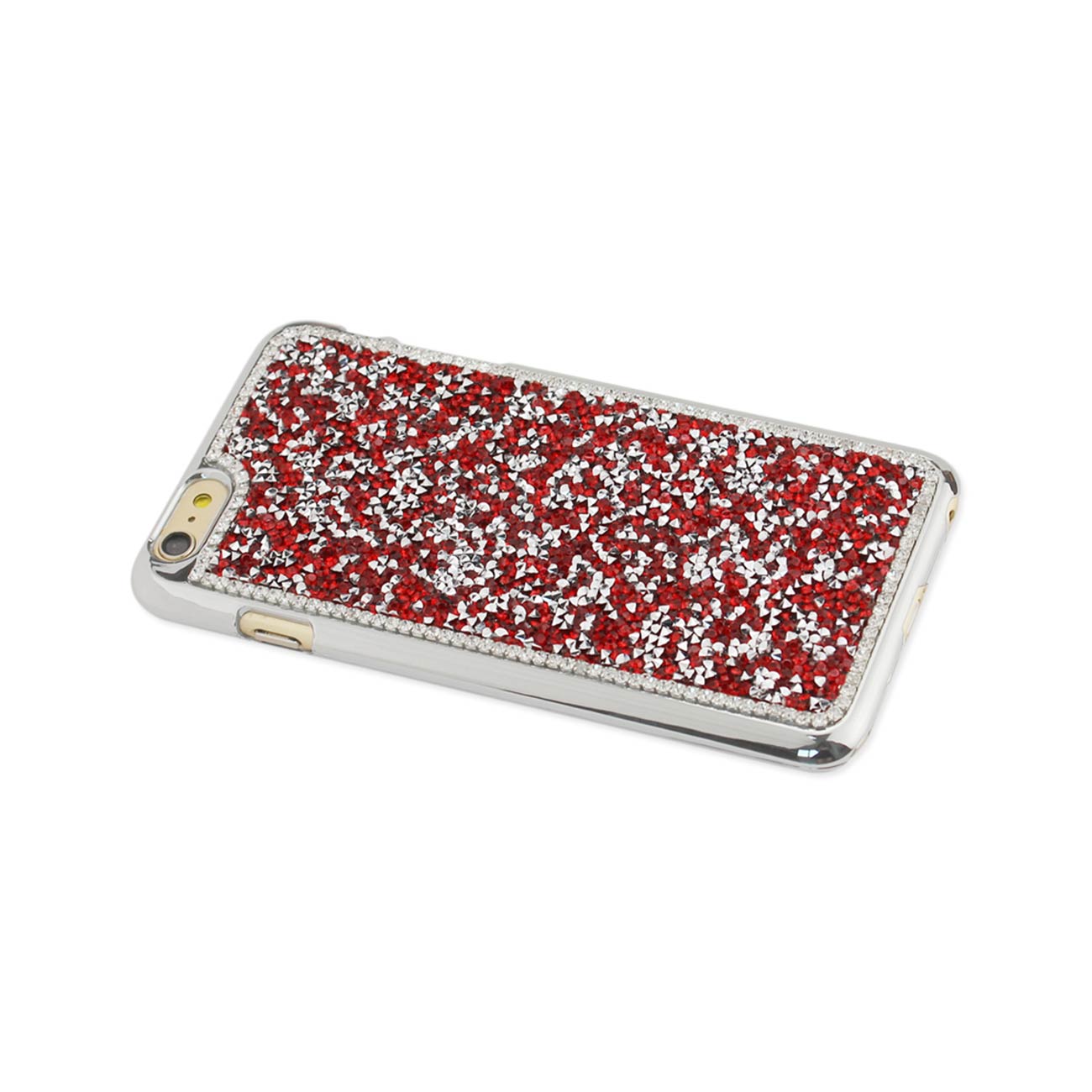 iPhone 6 Plus/ 6S Plus Jewelry Bling Rhinestone Case In Red