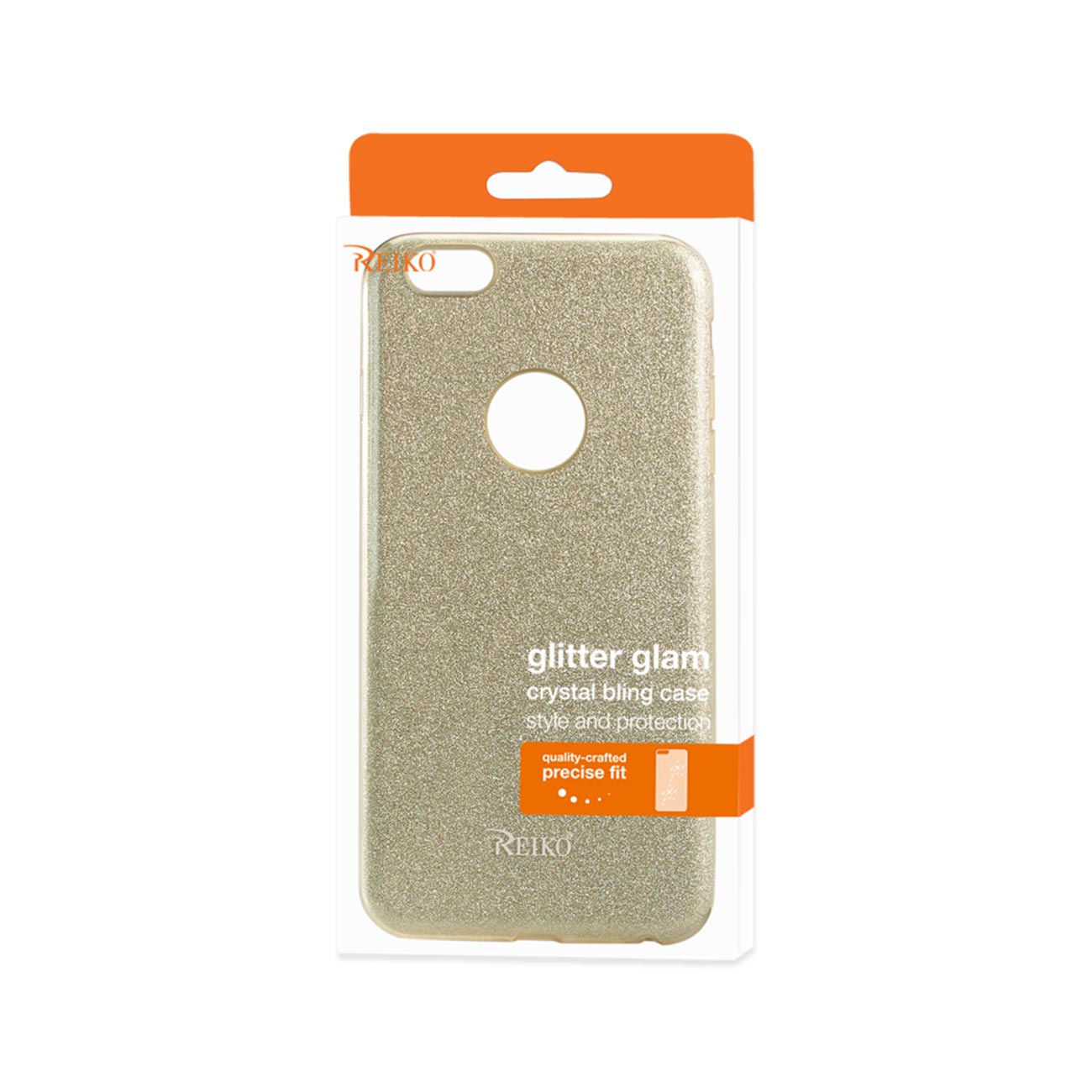 Case Hybrid Shine Glitter Shimmer iPhone 6 Plus/ 6S Plus Gold Color