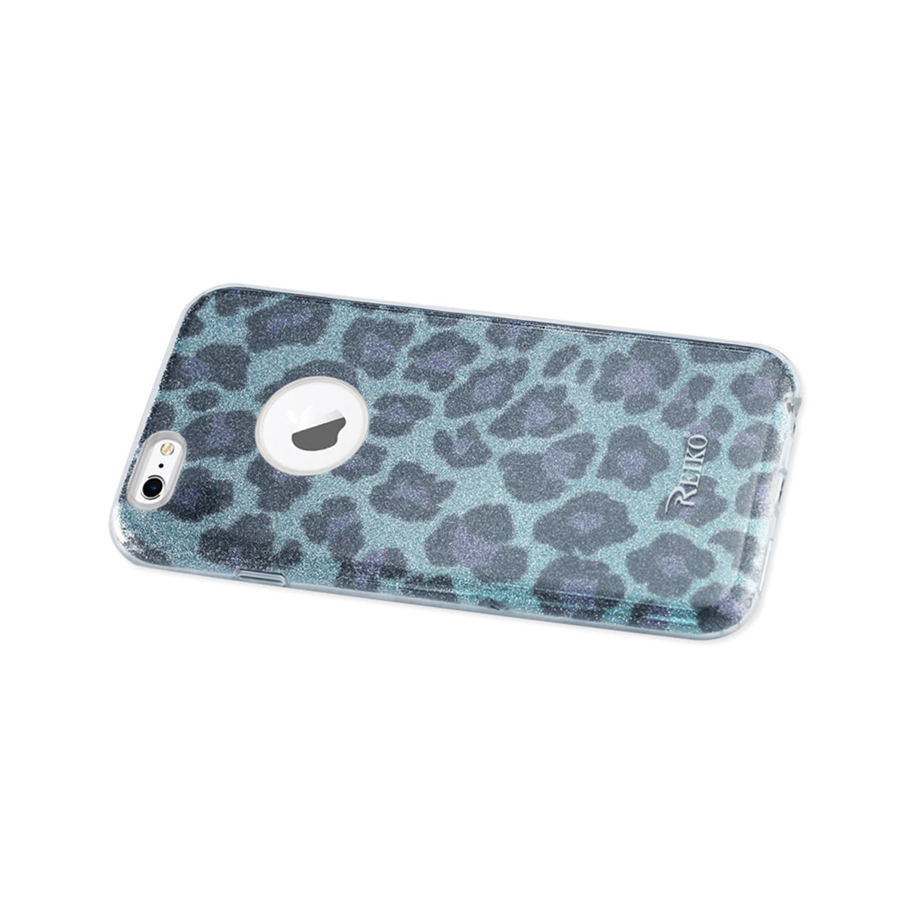 Case Hybrid Shine Glitter Shimmer Camouflage iPhone 6/ 6S Blue Color