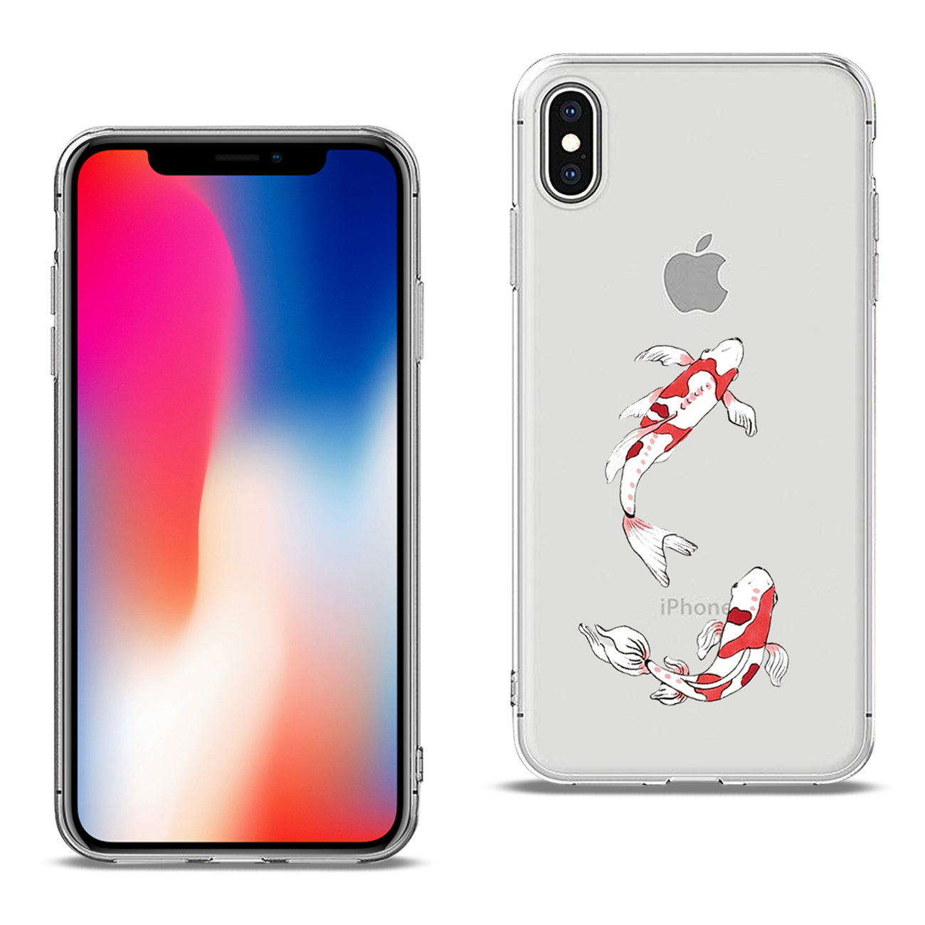 Case Air Cushion With Fish Design Apple iPhone X/ iPhone XS