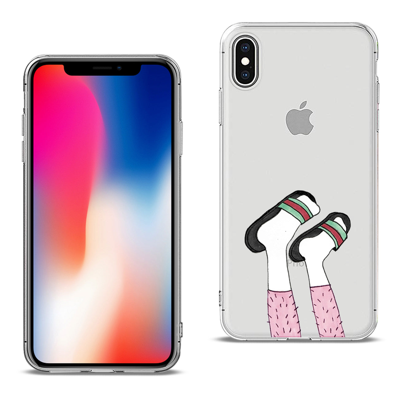 Case Air Cushion With Feet Design Apple iPhone X/ iPhone XS