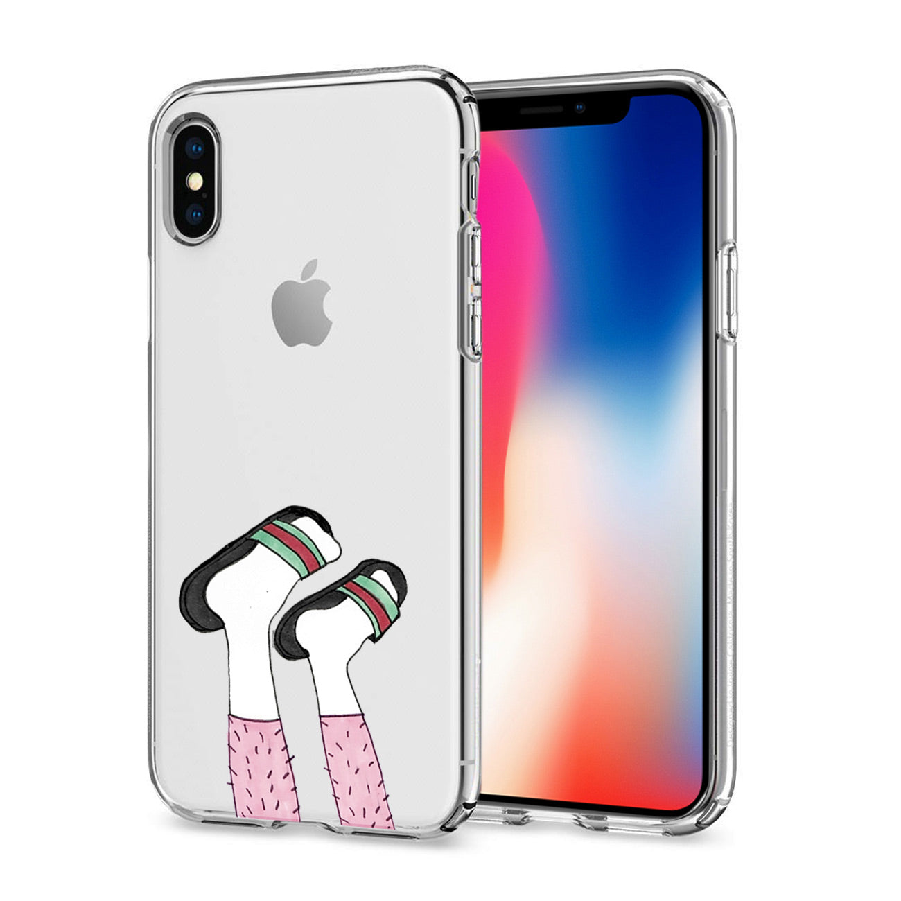 Case Air Cushion With Feet Design Apple iPhone X/ iPhone XS