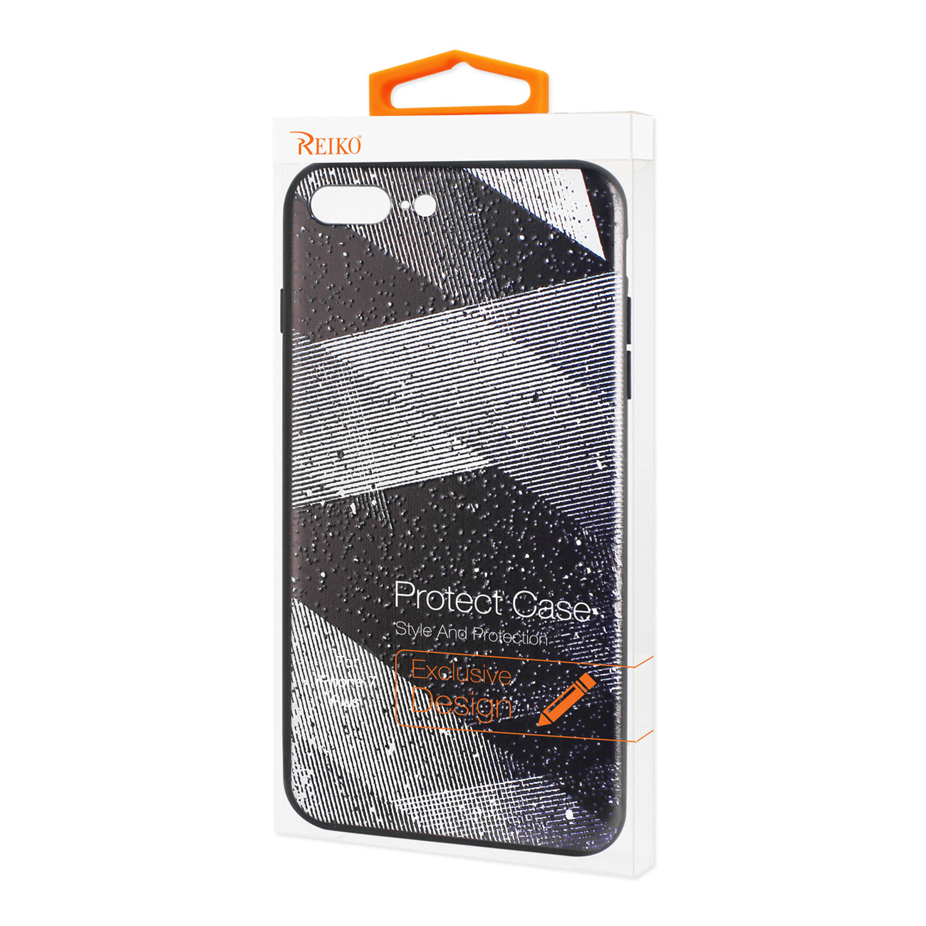 Case iPhone TPU With Shades Of Oblique Stripes 8 Plus/ 7 Plus
