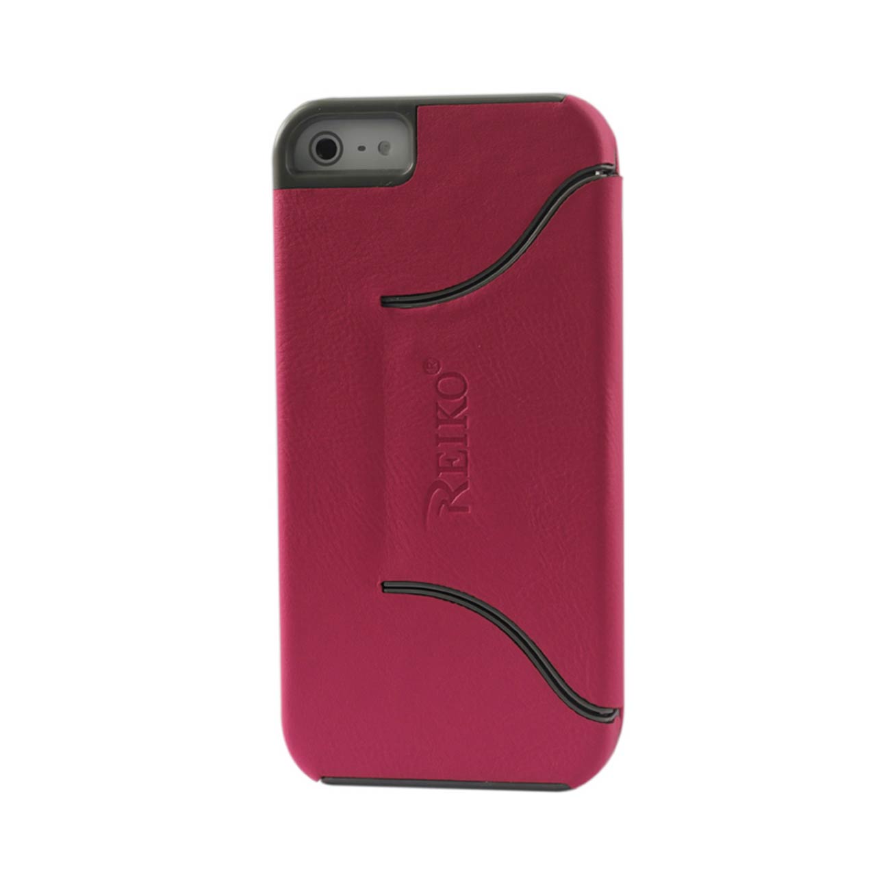 Case Flip Folio With Stand iPhone SE/ 5S/ 5 Hot Pink Color