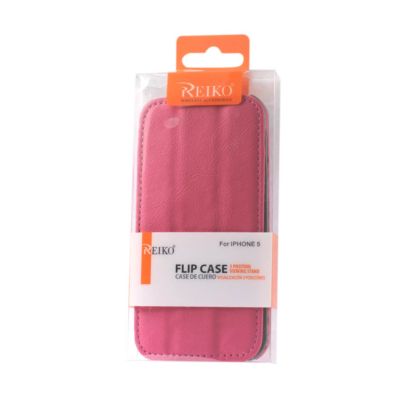 Case Flip Folio With Stand iPhone SE/ 5S/ 5 Hot Pink Color