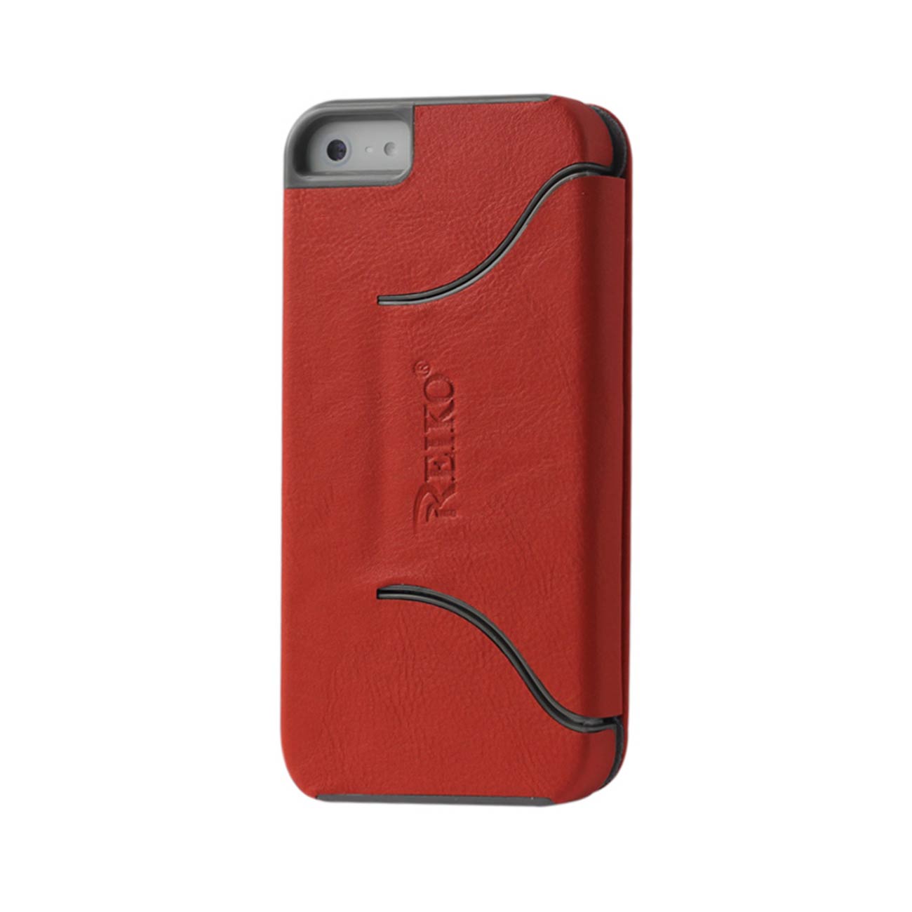Case Flip Folio With Stand iPhone SE/ 5S/ 5 Orange Color