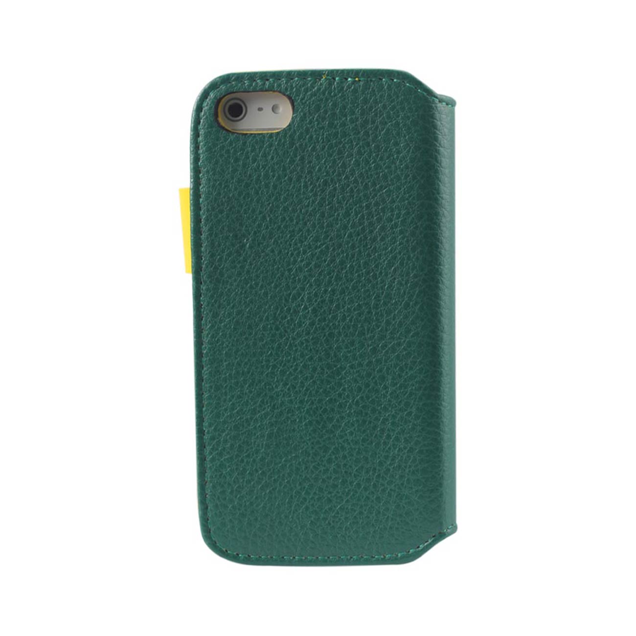 iPhone 5/5S/Se Leather Flip Case With Buckle Closure In Grey