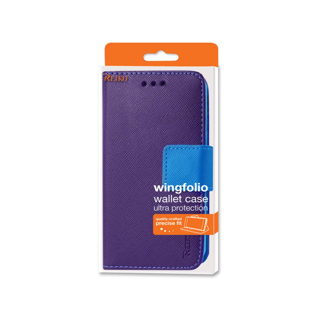 Wallet Case 3-In-1 iPhone 6 Plus Purple Color