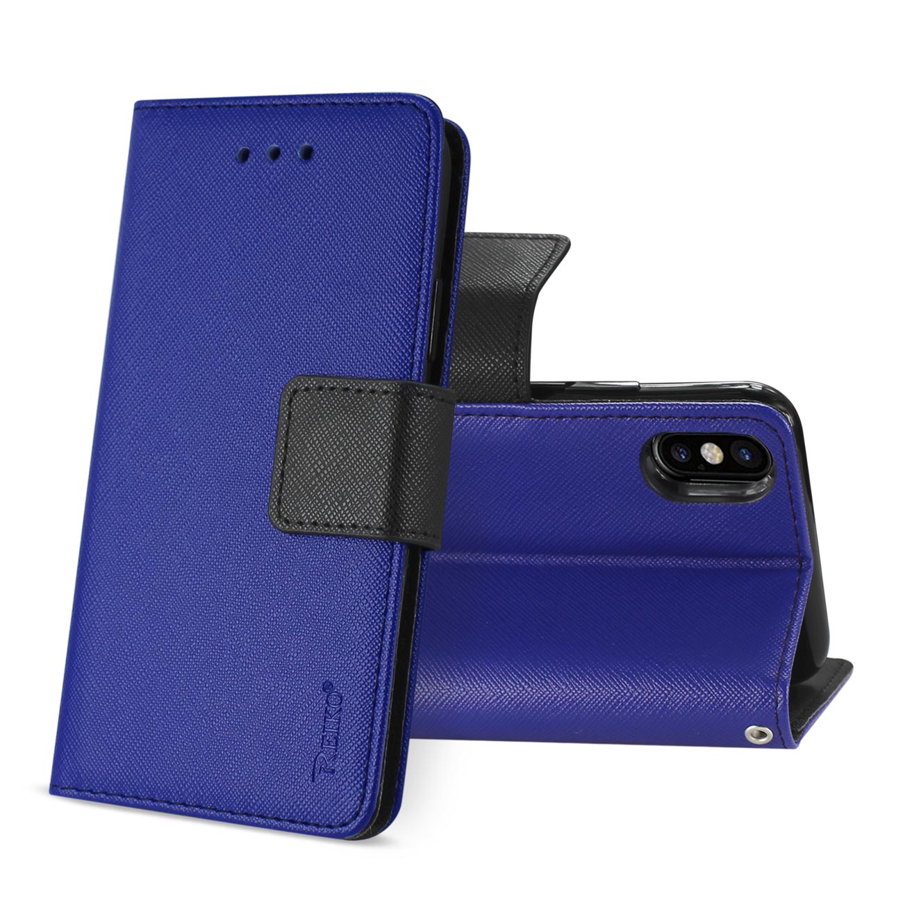Wallet Case 3 In 1 iPhone X/ iPhone XS Navy Color
