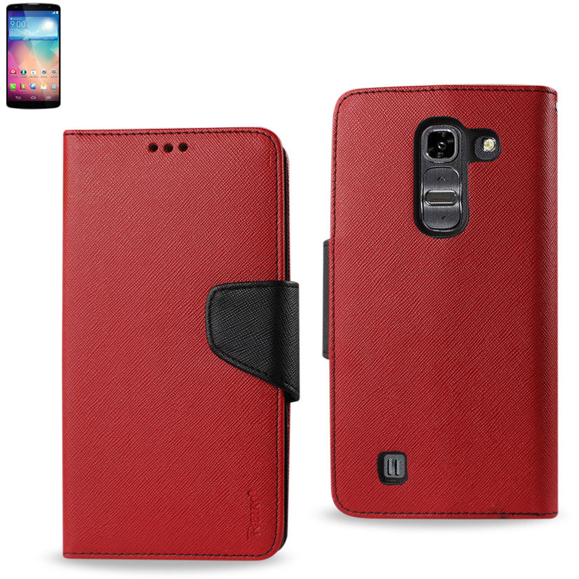 Wallet Case 3-In-1 LG G Pro 2 Red Color