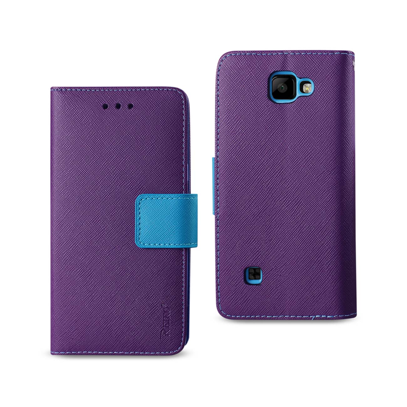 Wallet Case 3-In-1 LG K3 Purple Color