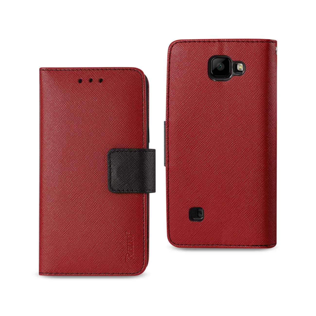 Wallet Case 3-In-1 LG K3 Red Color