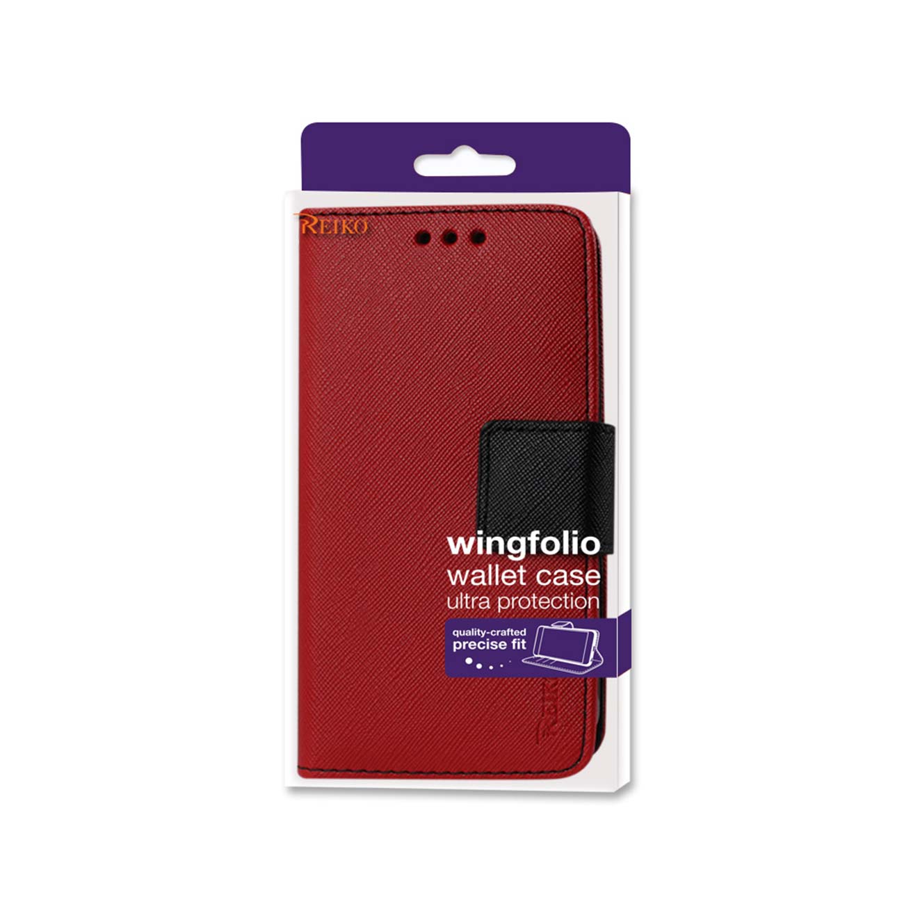 Wallet Case 3-In-1 LG G Stylus Red Color
