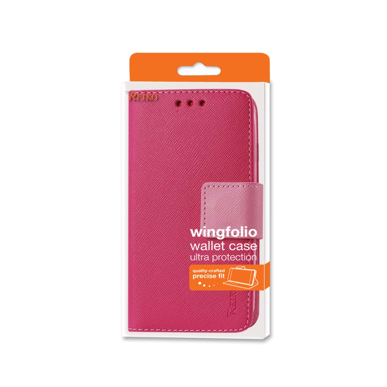 Wallet Case 3-In-1 LG V10 Hot Pink Color