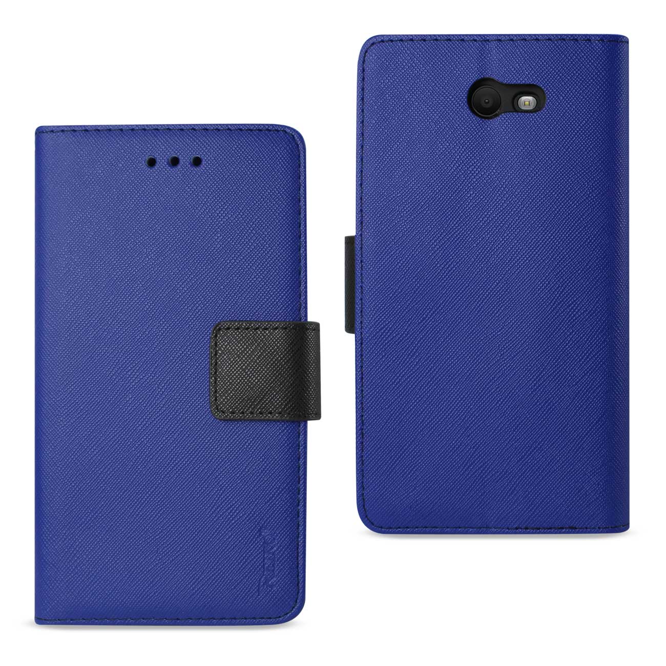 Wallet Case 3-In-1 Samsung Galaxy J7 V 2017 Navy Color