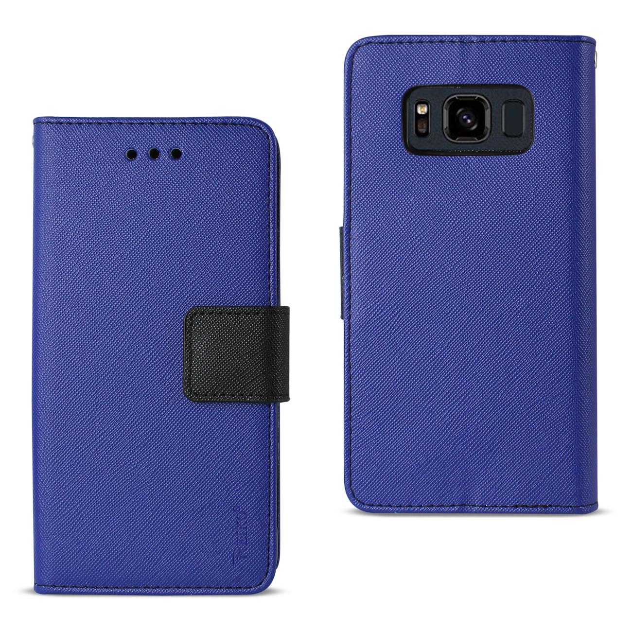 Wallet Case 3 In 1 Samsung Galaxy S8 Active Navy Color