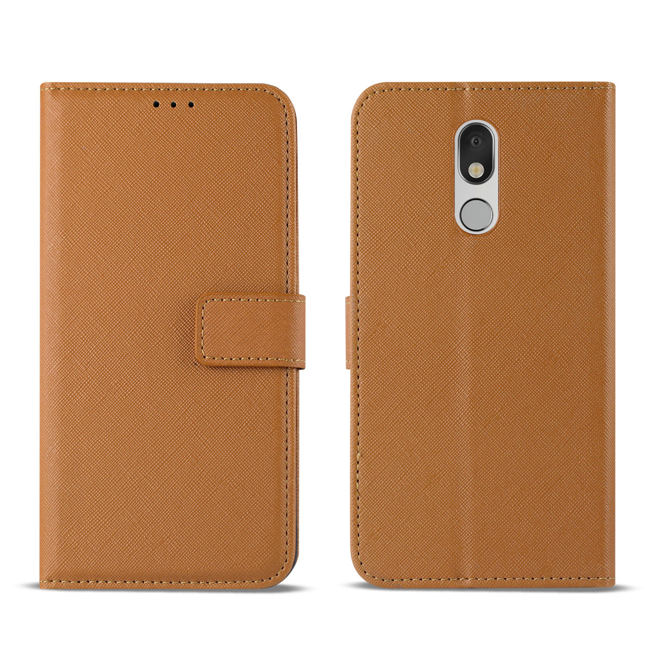 Wallet Case 3-In-1 LG Stylo 5 Brown Color