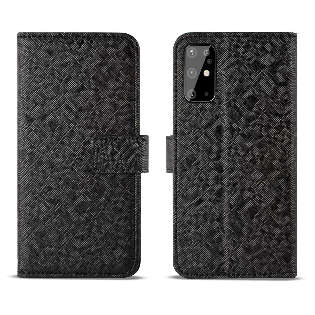 Wallet Case 3 In 1 Reiko Samsung Galaxy S20 Plus Black Color
