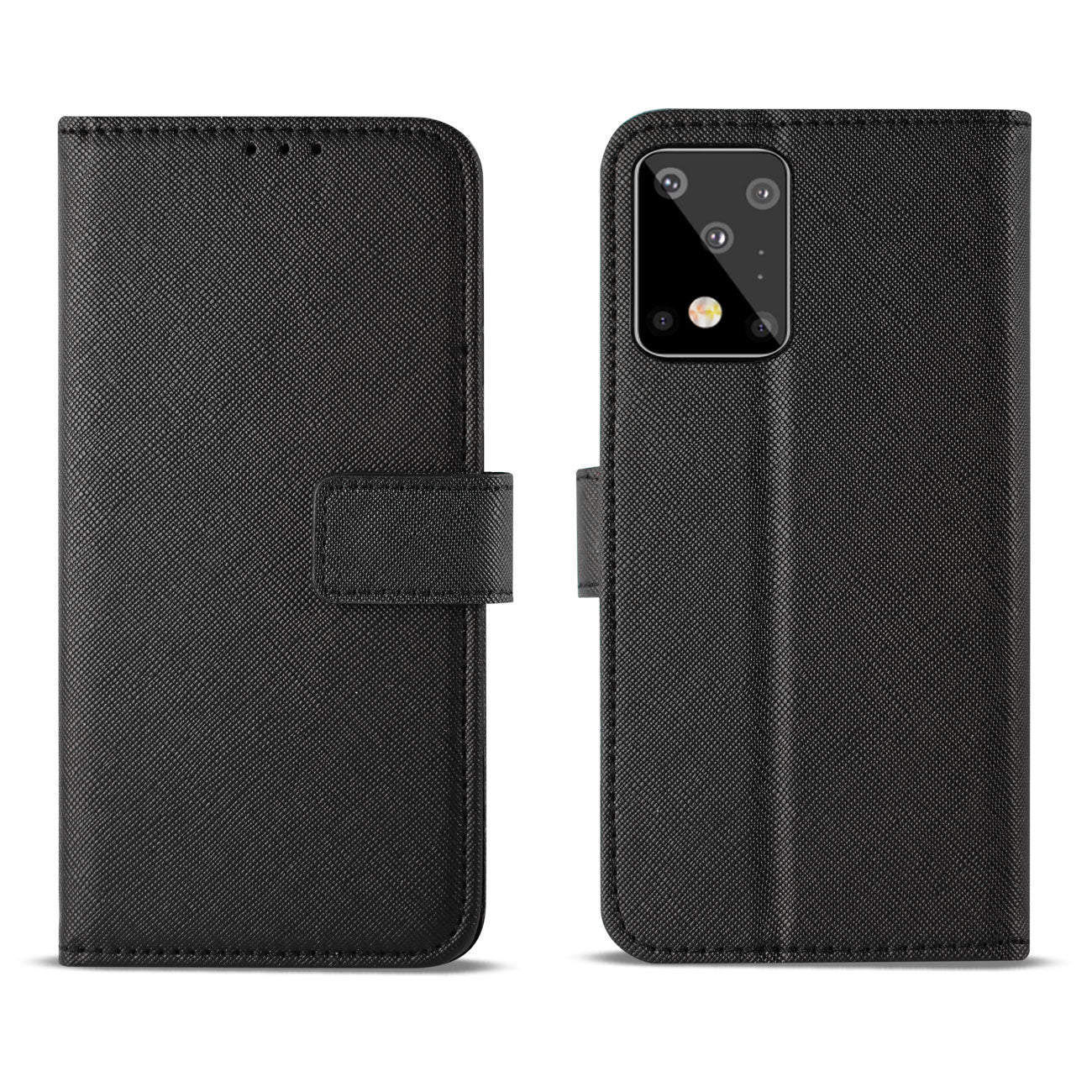Wallet Case 3-In-1 Reiko Samsung Galaxy S20 Ultra Black Color