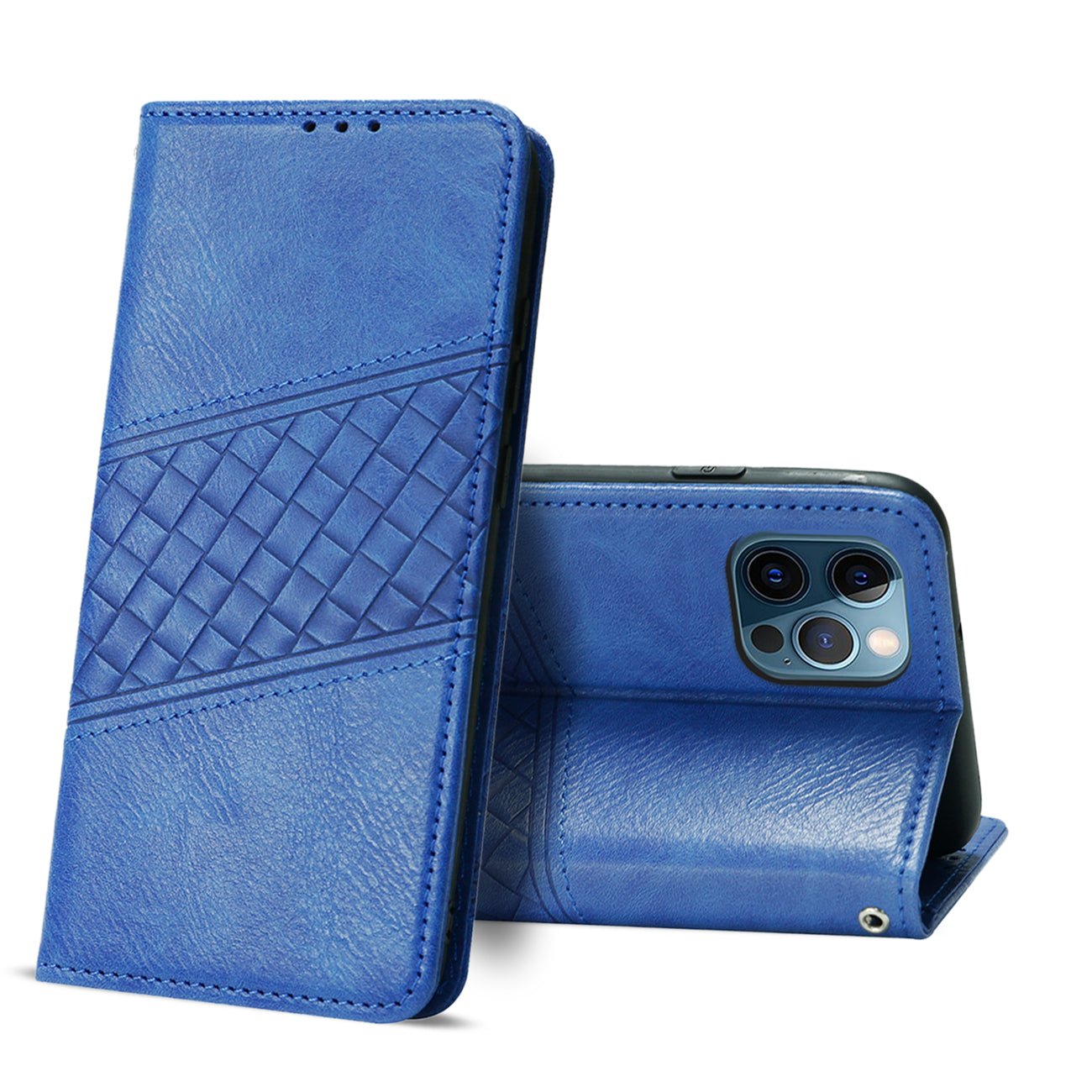 Wallet Case 3-In-1 Apple iPhone 12 Pro Max Blue Color