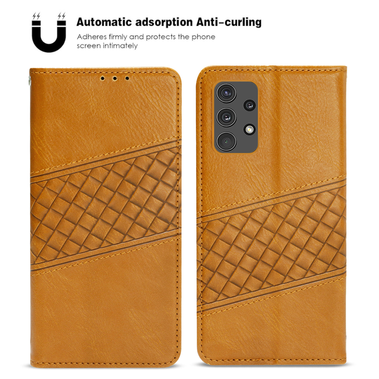 Reiko Samsung Galaxy A32/5G 3-In-1 Wallet Case In Brown